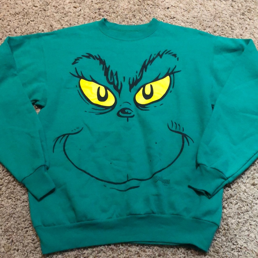 Grinch sweatshirt!